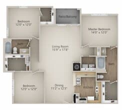 C1 4303 floor plan
