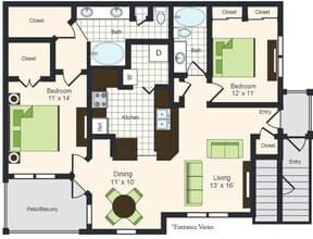 E2 2812 floor plan