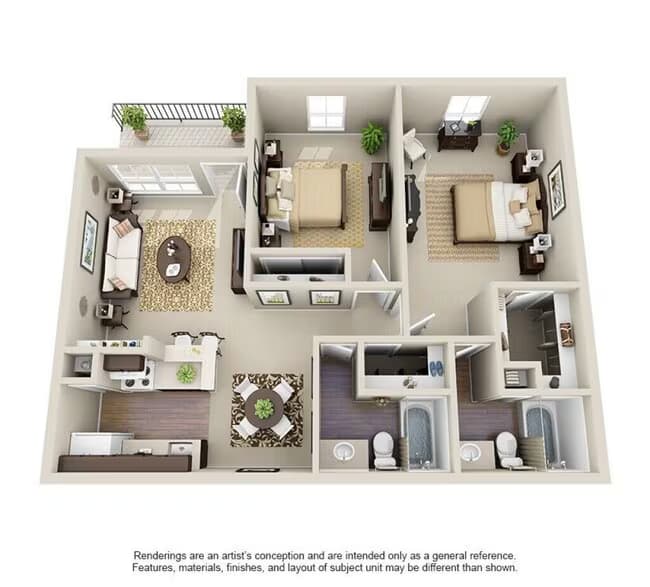 Unit 2146 2146 floor plan