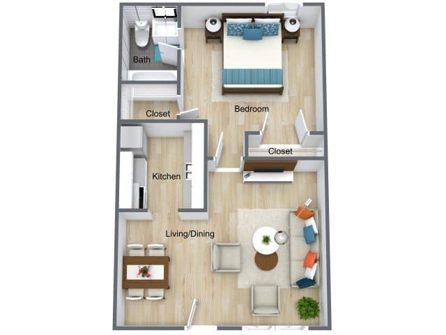 Falcon Point 2-257 floor plan