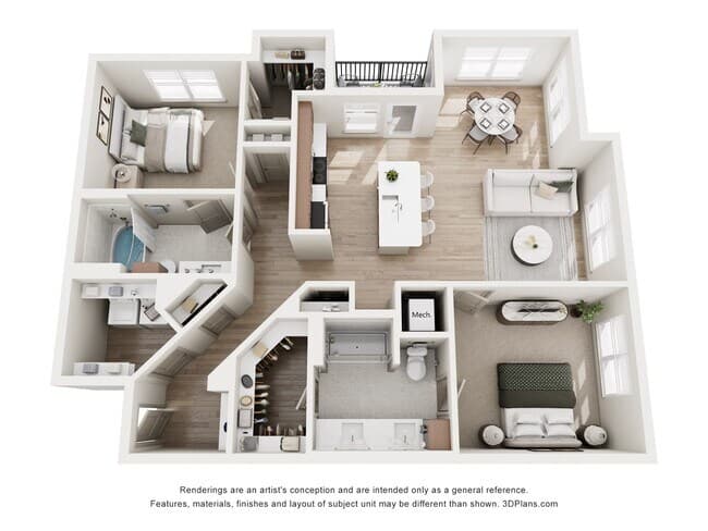 B2 2211 floor plan