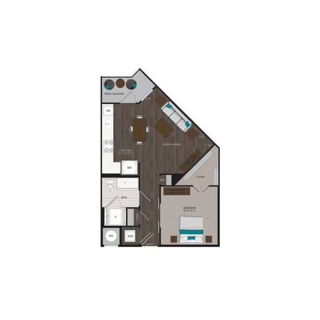 A6 476 floor plan