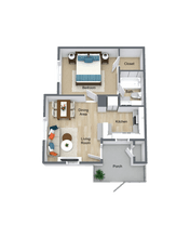 A1 1-117 floor plan