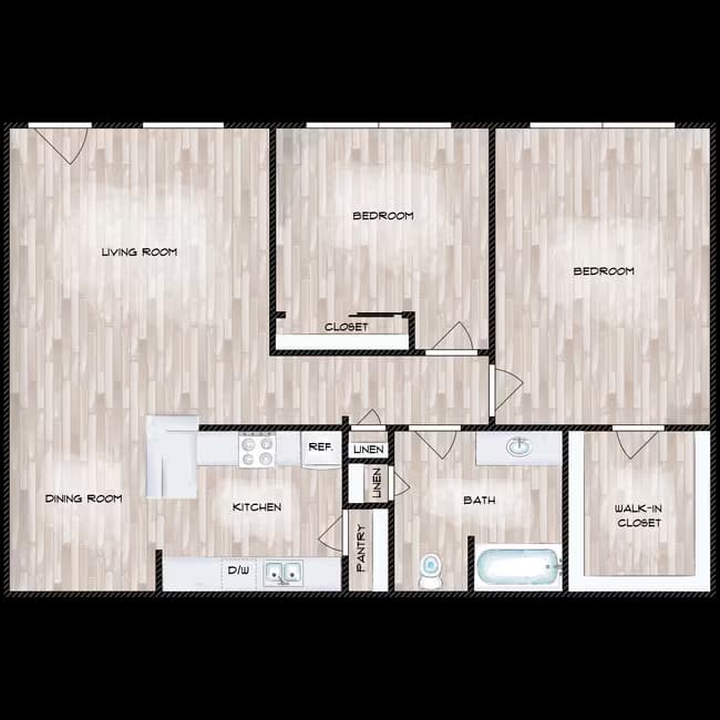 2x1 285 floor plan