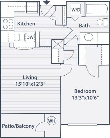 A1 2305 floor plan