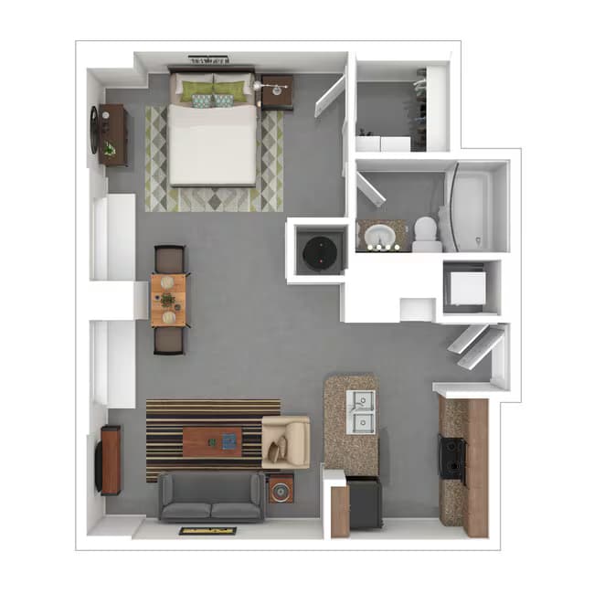 Unit 843 floor plan