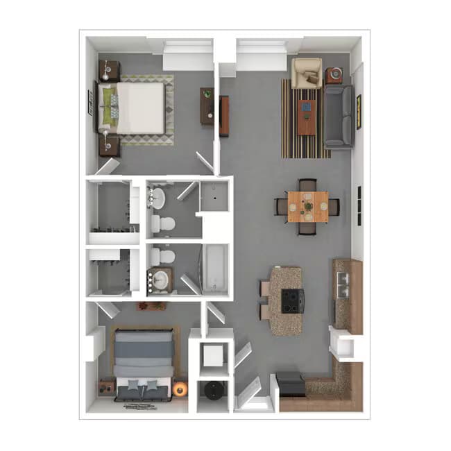 Unit 536 floor plan