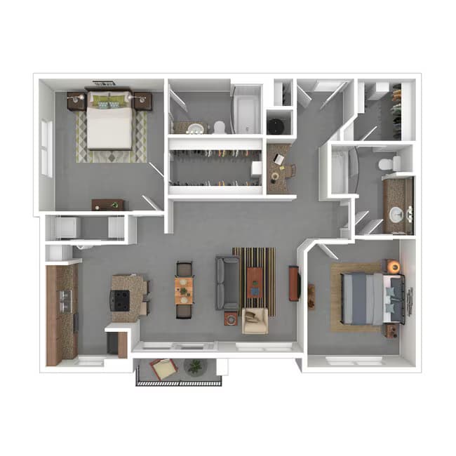 Unit 401 floor plan