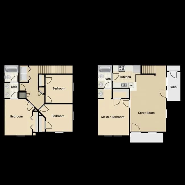 Unit 358 floor plan