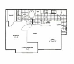 1B - Rodhos- Computer Room 2423 floor plan