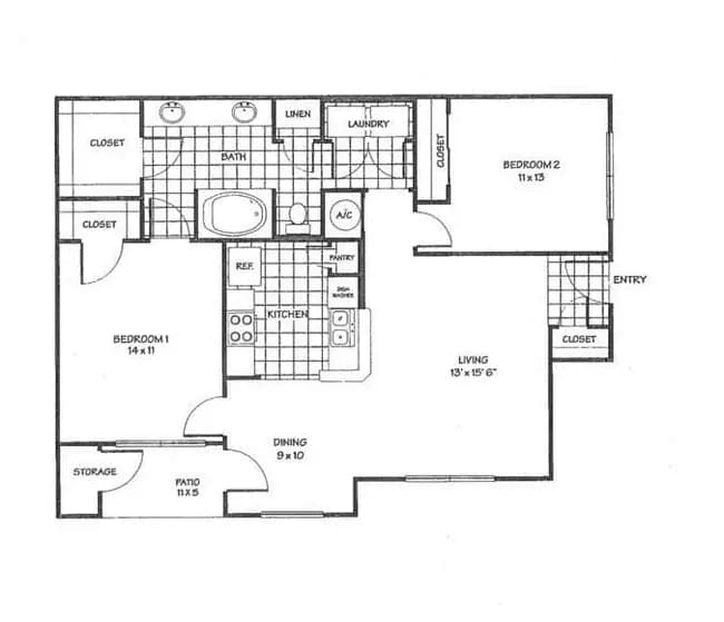 2A - Palermo 1001 floor plan