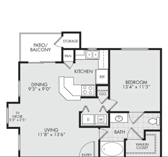 Ashland ES0633 floor plan