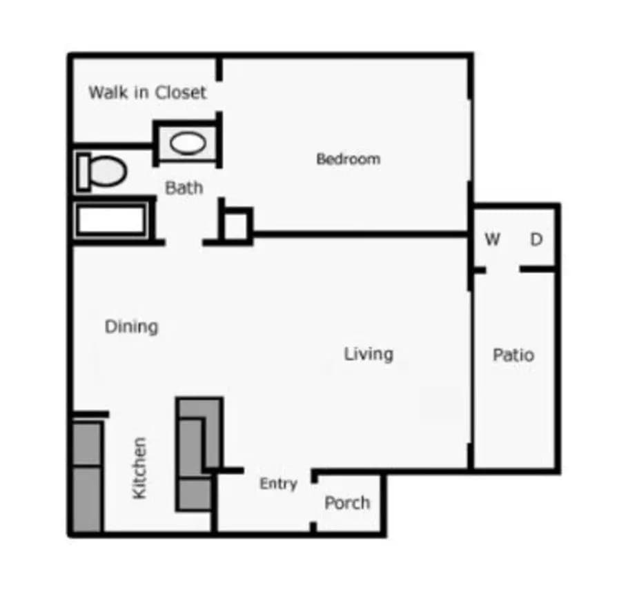 1x1 1306 floor plan
