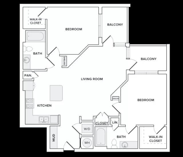 Unit 323 323 floor plan