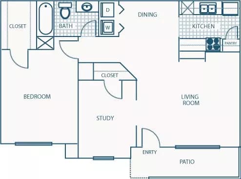 Unit 0709 0709 floor plan