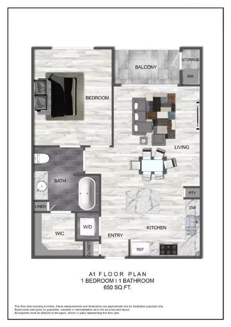 A1 186 floor plan