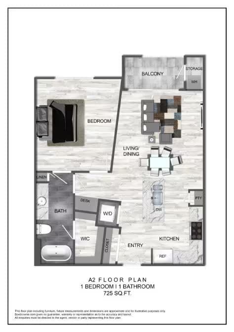 Unit 169 floor plan