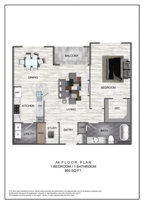 Unit 174 floor plan