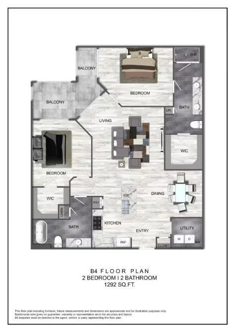 B4 390 floor plan