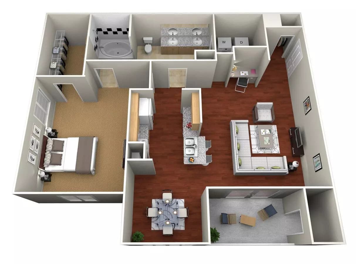 A1 0818 floor plan