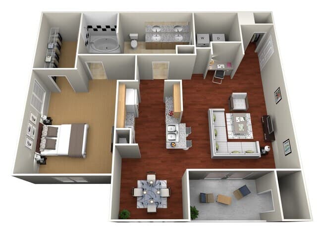 A4 1636 floor plan