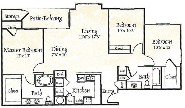 C2 0412 floor plan