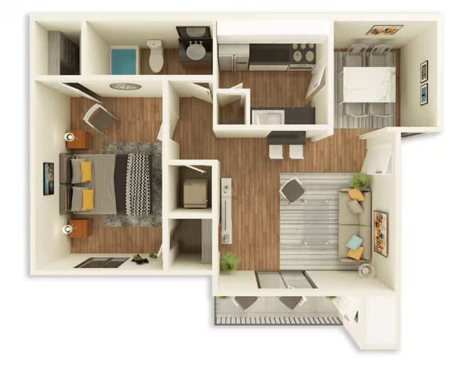 A1 1044 floor plan