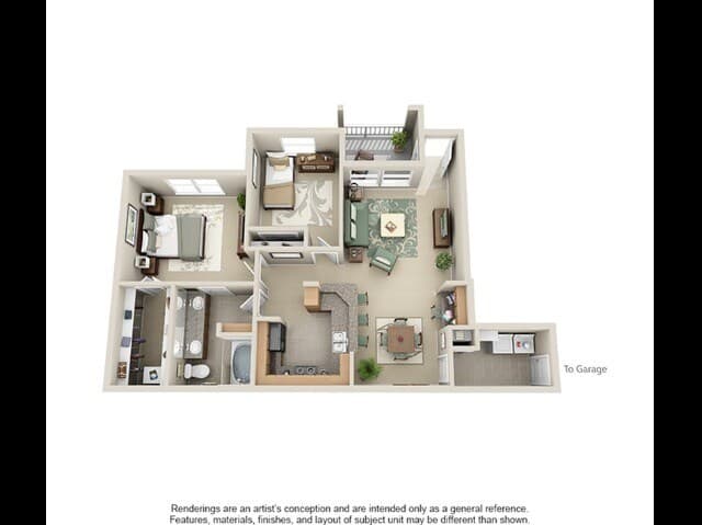 Unit Bldg 7-703 floor plan