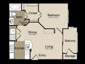 A1 11006 floor plan