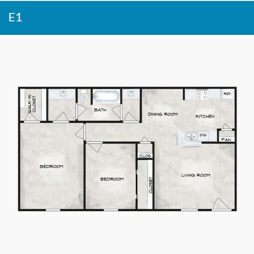Unit 710 floor plan