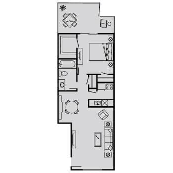 A 0262 floor plan