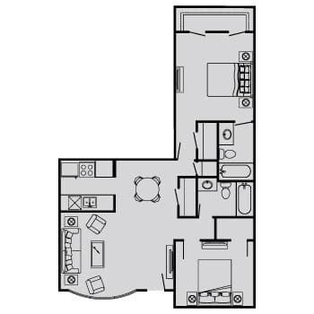 E 0222 floor plan