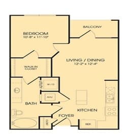 A1 2317 floor plan