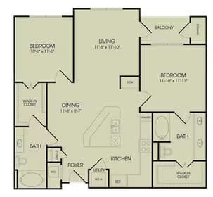 B1 2103 floor plan