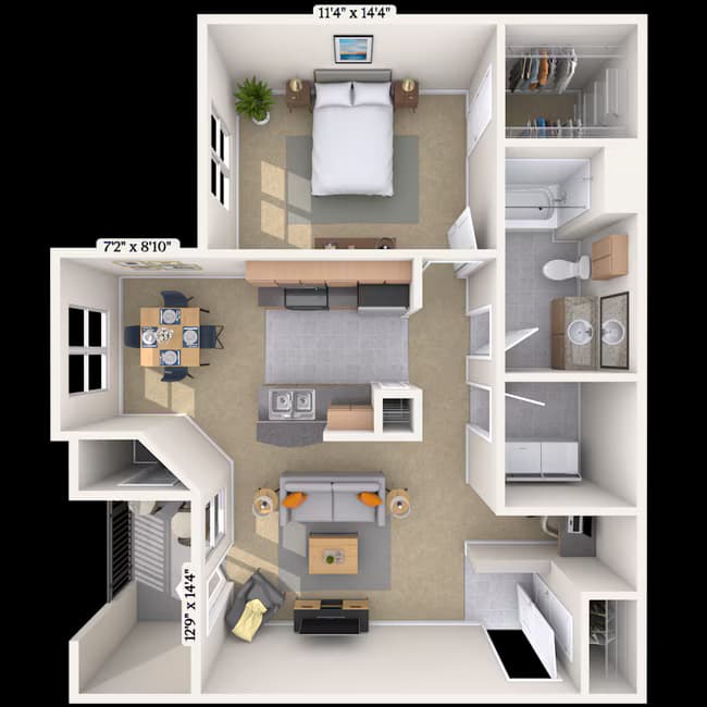 Unit 1010203 floor plan