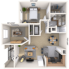 Evergreen with Study 1212205 floor plan
