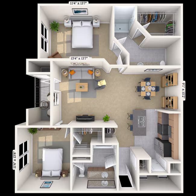 Unit 0606306 floor plan