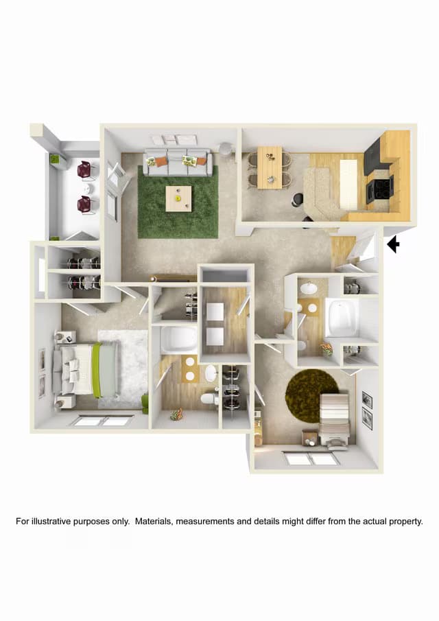 2A 234 floor plan