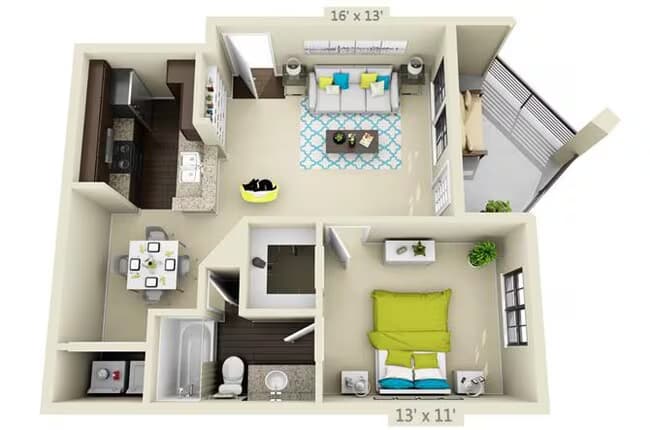Austin 516 floor plan