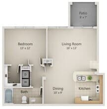Mandalay Chalet F34 floor plan