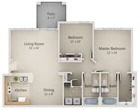 Monaco Villa Premium D37 floor plan