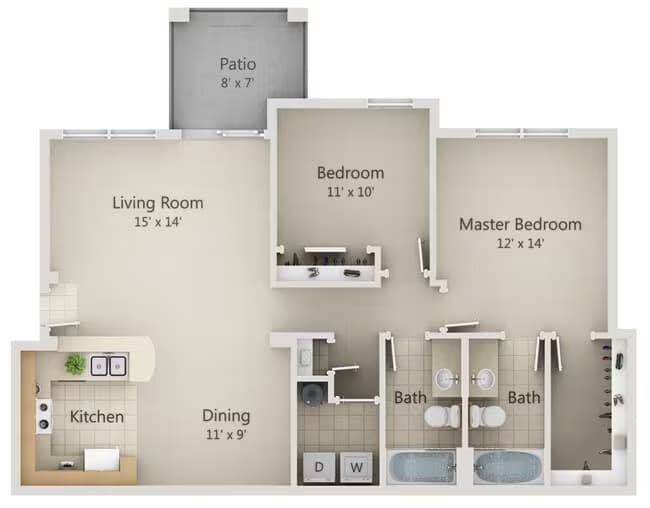 Monaco Villa J32 floor plan