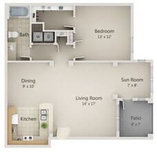 St. Tropez G24 floor plan