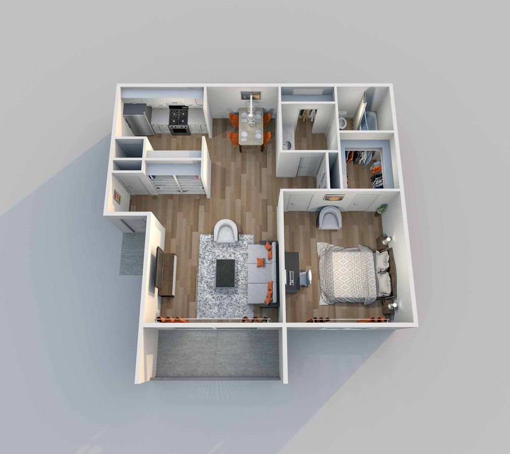 Unit 6432-4 6432-4 floor plan
