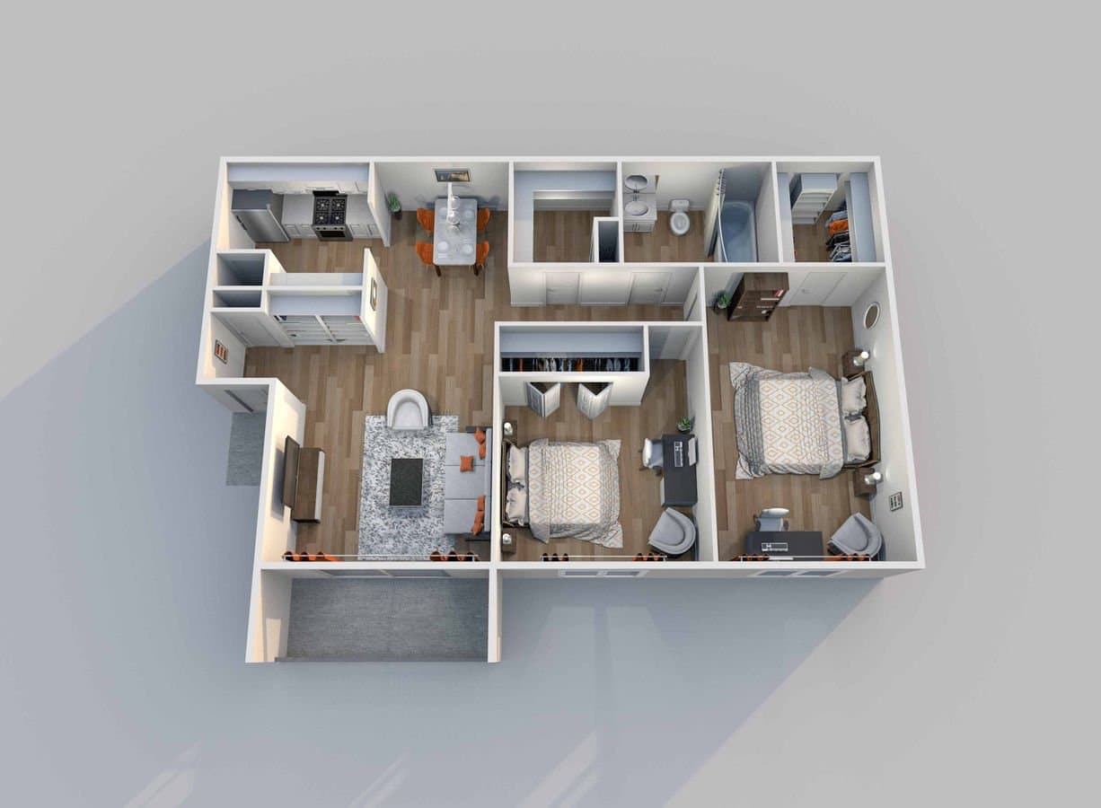 Unit 2532 2532 floor plan