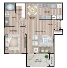 1-1 A 4207 floor plan