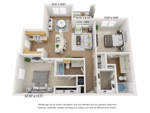 B3 6201 floor plan