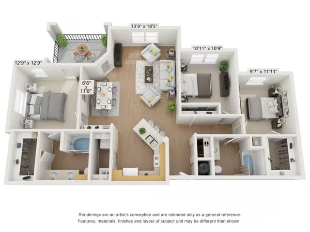 C1 7101 floor plan