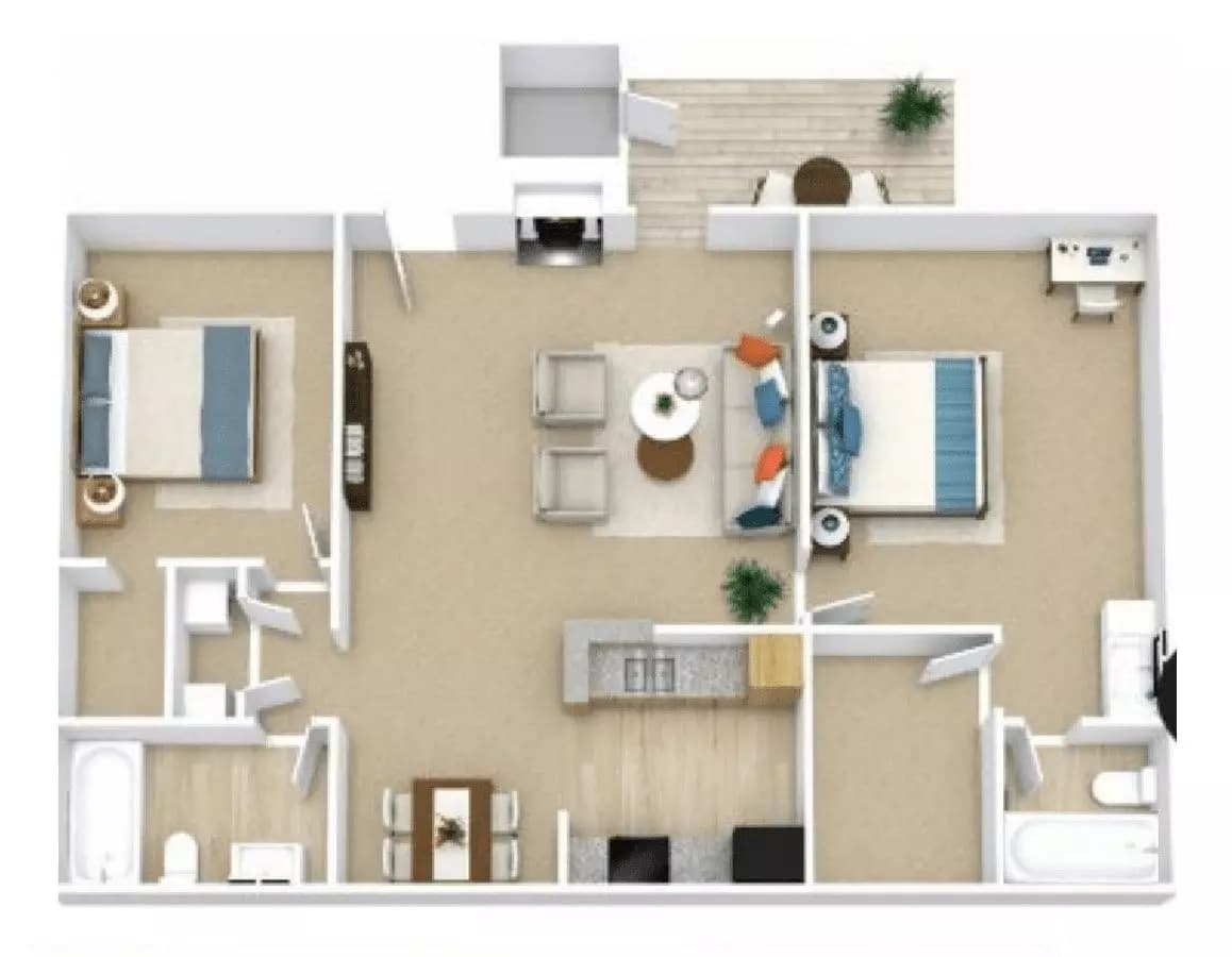 The 890 504 floor plan