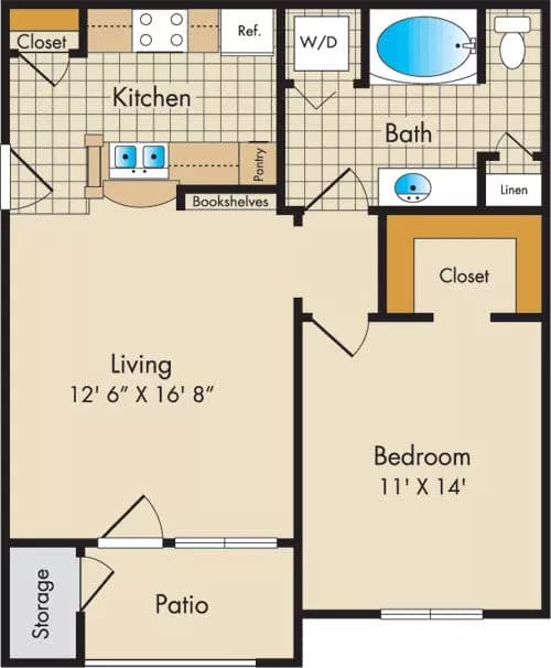 A 5207 floor plan